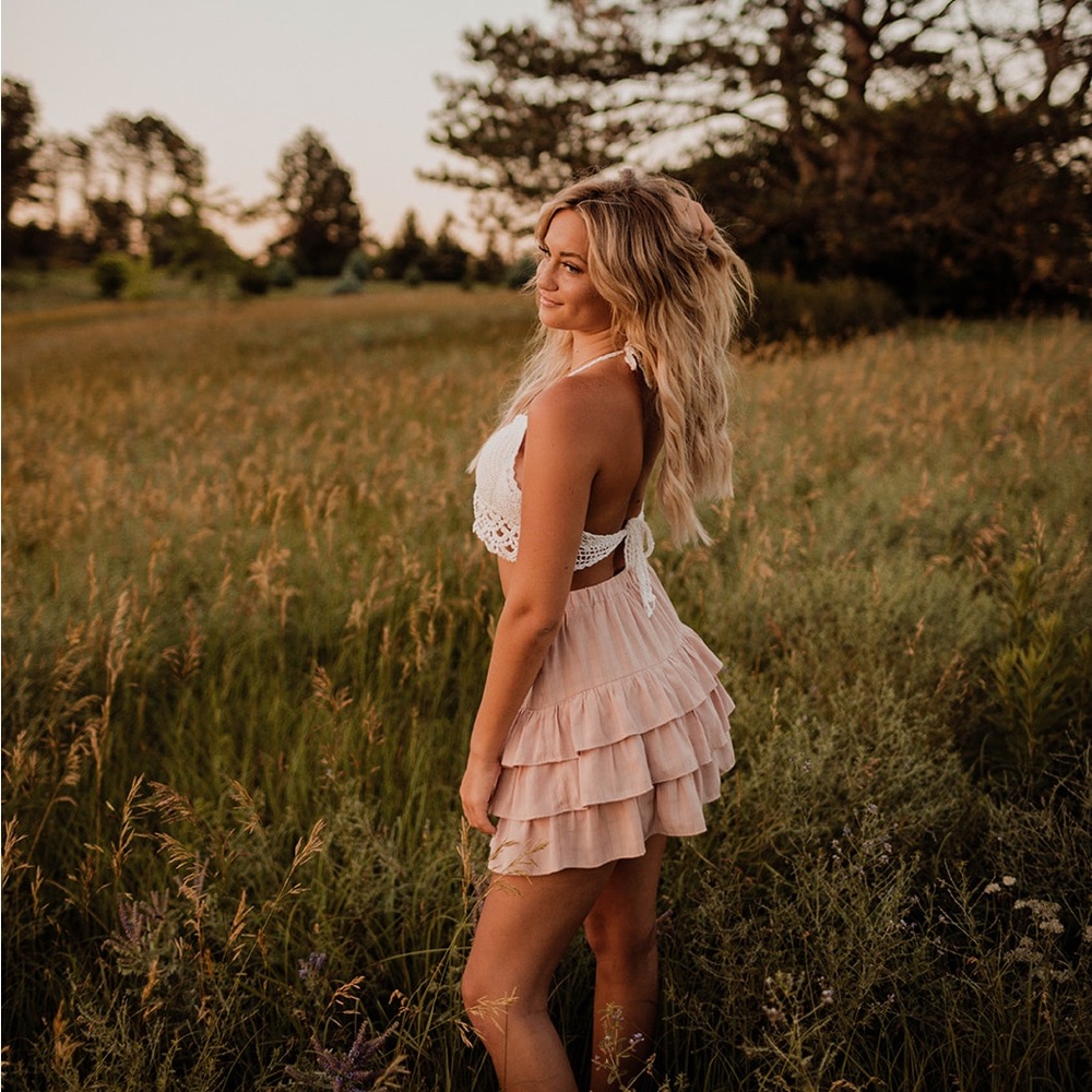 loveriche ruffle skirt